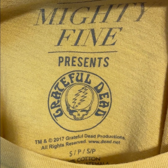 Open shoulder Greatful dead tee - Picture 3 of 5